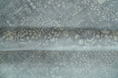 Premium Style Gray and Ivory Traditional Ikat Large design 5.6x8 Hand loom Wool and Viscose Area Rug