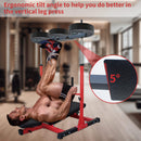 Rovix Premium Vertical Leg Press Machine With Adjustable Back And Head Rests For Home Gyms, 660LBS (SAK34819)