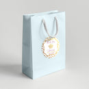 Princess Polka Dot Baby Shower Favor Labels