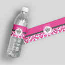 Princess Water Bottle Labels