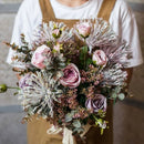 Rustic Lavender Bloom Bouquet – 18.9" Tall