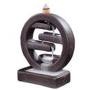 Tata Round Backflow Incense Burner Waterfall