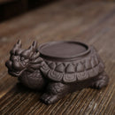 Turtle Windproof Backflow Incense Burner With Snake Inside