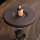 Turtle Windproof Backflow Incense Burner With Snake Inside