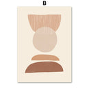 Abstract Desert Canvas Painting (9 Pack)