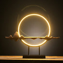 Monkey King Mountain Backflow Incense Burner With Led Lamp