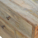 Nordic Style 4 Drawer Multi Bedside