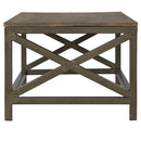 Industrial Cross Metal Coffee Table