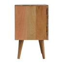 Lille 2 Drawer Bedside