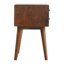 Geo Brass Inlay Bedside