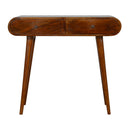 Vinton Curved Edge Console Table