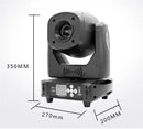Professional black 120w led moving head stage light for living room