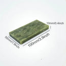 Professional green stone knife sharpener set kitchen honing block