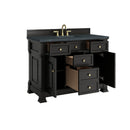 James Martin Brookfield 48" Single Bathroom Vanity, Black Onyx