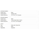 Prosaunas 24X81-Inch Thermo-Aspen Prehung Clear Glass Sauna Door (SAK13651)