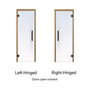 Prosaunas 24X81-Inch Thermo-Aspen Prehung Tinted Glass Sauna Door (SAK51863)