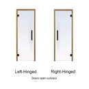 Prosaunas 36X81-Inch Thermo-Aspen Prehung ADA Tinted Glass Sauna Door (SAK73180)