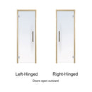 Prosaunas 36X81-Inch Aspen Prehung ADA Tinted Glass Sauna Door (SAK17952)