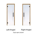 Prosaunas 36X81-Inch Thermo-Aspen Clear ADA Glass Sauna Door (SAK75841)