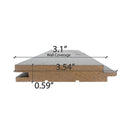 Prosaunas Aspen Midnight Black 1X4 T&G STS4 Sauna Wall Wood [Wax-Coated] (SAK57186)
