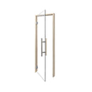 Prosaunas 24X81-Inch Aspen Prehung Clear Glass Sauna Door (SAK81974)