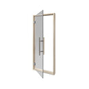 Prosaunas 24X73-Inch Aspen Prehung Tinted Glass Sauna Door (SAK70846)