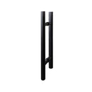 Prosaunas 36X81-Inch Black Alder Clear Prehung ADA Glass Sauna Door (SAK15497)