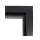 Prosaunas 36X81-Inch Black Alder Clear Prehung ADA Glass Sauna Door (SAK15497)