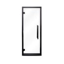 Prosaunas 24X73-Inch Black Alder Prehung Clear Glass Sauna Door (SAK67491)