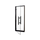 Prosaunas 24X73-Inch Black Alder Prehung Clear Glass Sauna Door (SAK67491)