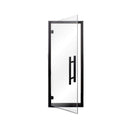 Prosaunas 24X73-Inch Black Alder Prehung Clear Glass Sauna Door (SAK67491)