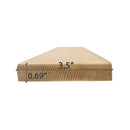 Prosaunas Cedar 1X4 VG S4SEE Vertical Grain Smooth 4-Sides Eased Edges Sauna Bench Wood [WOOD624] (SAK50213)