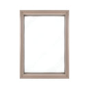 Prosaunas 24X36-Inch Large Framed Dual Pane Clear Glass Sauna Window With Hemlock (SAK66329)