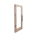 Prosaunas 24X80-Inch Prehung Solid Wood Douglas Fir Sauna Door With Dual-Pane Insulated Glass (SAK25184)