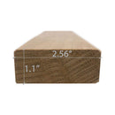 Prosaunas Thermo-Aspen 2X3 S4SEE SHP Sauna Bench Wood (SAK96843)