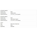 Prosaunas 24X73-Inch Thermo-Aspen Prehung Clear Glass Sauna Door (SAK69708)