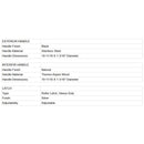 Prosaunas 36X81-Inch Thermo-Aspen Tinted Prehung ADA Glass Sauna Door (SAK15283)
