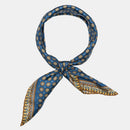 Toscana - Silk Neckerchief - Prussian Blue