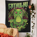 DecorBites™ Cat Call Tapestry Wall Hanging - Psychedelic Hippie Aesthetics Dorm Decor