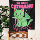 DecorBites™ Cat Call Tapestry Wall Hanging - Psychedelic Hippie Aesthetics Dorm Decor