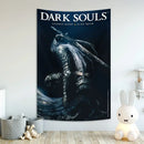 DecorBites™ Dark Souls 3 Tapestry: Gamer Room Decor Psychedelic Background.