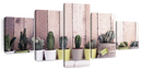 Succulent Plant Pots Wall Art