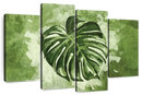Distinct Tropical Leaf Wall Art