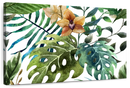 Wild Monstera Leaves Wall Art