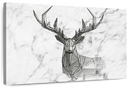 Geometric Stag Wall Art