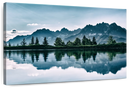 Daylight Mountain Scenery Wall Art