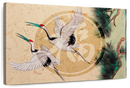Asian Cranes Wall Art