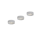 Puck Lights 4W 120V 3000K Dimmable Set with Mount Options & Plug-In