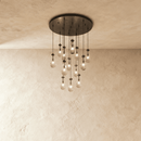 Pulcher Glass Tears Chandelier