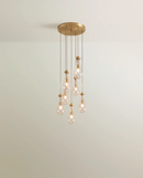 Pulcher Glass Tears Chandelier